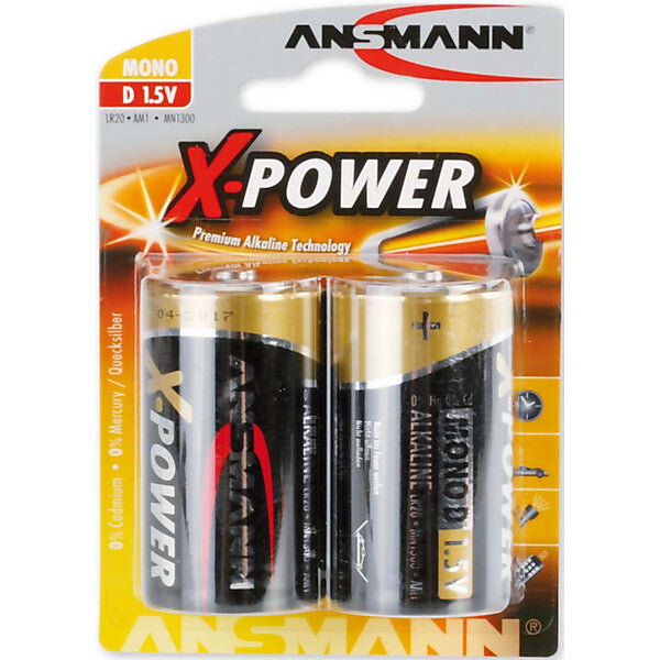 ANSMANN Batterie Mono D X-Power 5015633 Bli(VE2)